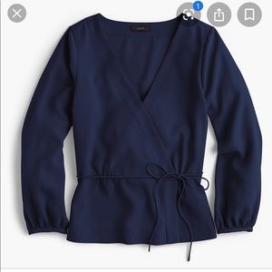 NWT! JCrew Crepe Top